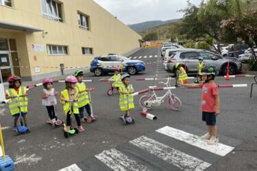 Polizei im Kindergarten